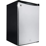 GE 4.3 cu. ft.Compact Refrigerator - Clean Steel