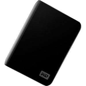 Western Digital My Passport Essential 250 GB USB 2.0 Portable External Hard Drive WDBAAA2500ABK-NESN (Midnight Black)