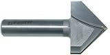 Magnate 708 V-Grooving Router Bits - 90  Angle; 1-1/2 Cutting Diameter; 1/2 Shank Diameter