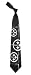 Pittsburgh Steelers Brushed Steel Pattern Silk Necktie