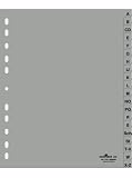 Produkt-Bild: DURABLE Kunststoff-Register, A-Z, A4, &uuml;berbreit, 20-teilig VE=1