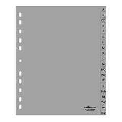 DURABLE Kunststoff-Register, A-Z, A4, �berbreit, 20-teilig VE=1
