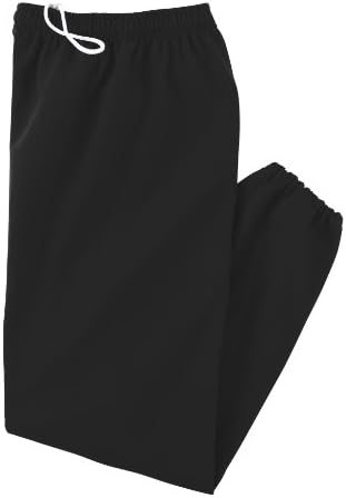 Gildan G182 7.75 oz Heavy Blend 50/50 Sweatpants,X-Large,Black