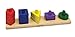 Melissa & Doug Stack and Sort Board Developmental Toy Motor Skills 3+ Gift for Boy or Girl
