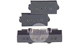 DiMarzio DP126 P+J Neck and Bridge Bass Pickup Set, Black