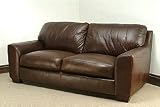 Aniline Leather Brown 3 Seater Sofa - Eaton