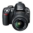 Nikon D3100 14.2MP Digital SLR Camera with 18-55mm f/3.5-5.6 AF-S DX VR Nikkor Zoom Lens