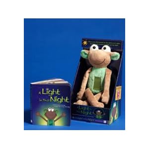 A Light in the Night Plush Creature -Mint Green by 