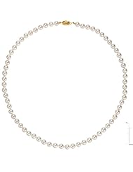 14 karat yellow-gold Akoya Cultured Pearl Strand