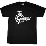 Gretsch Drums Logo T-Shirt Black Medium