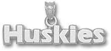 Anderson Jewelry Washington Huskies 3/16 Silver Pendant