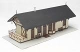 Atlas - Maywood Station Kit (Tan with Brown Trim) HO by Atlas Trains