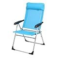 10T Faltstuhl camperCHAIR, blau, 60x75x100 cm