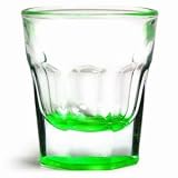 Casablanca Green Neon Shot Glasses 1.2oz / 35ml (Pack of 12)
