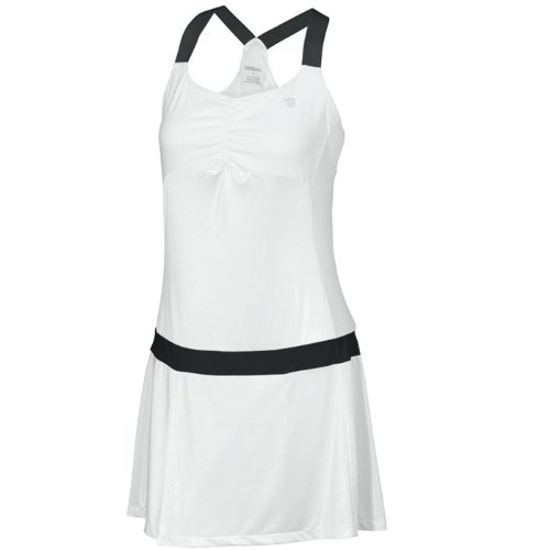 Wilson Women's Tea Lawn Dress -White/Black