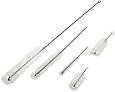 5 Pcs White Bristle Aquarium Tank Water Pump Cleaning Brush