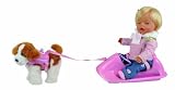 Zapf Creation 812211 Baby Born ® doll in winter outfit with dogs and sledges