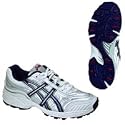 Asics Gel Trigger 3 Cricket Trainers - White/Navy/Silver
