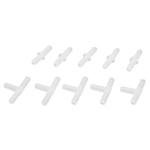 10 PCS Aquarium Airline Air Tube Tubing Connectors Filters 10 PCS Aquarium Airline Air Tube Tubing Connectors Filters
