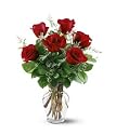 1/2 Dozen Red Roses