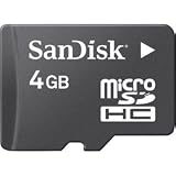 SanDisk 4GB MicroSDHC Card with SD Adpater ( SDSDQ-4096-A11M, US Retail Package )