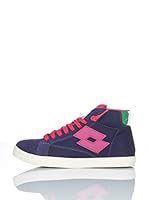 Lotto Zapatillas Abotinadas Bob Mid III Ny Cl (Morado / Fucsia)