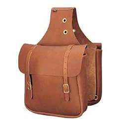 Weaver Leather Chap Leather Brown Saddle Bag 90-4251