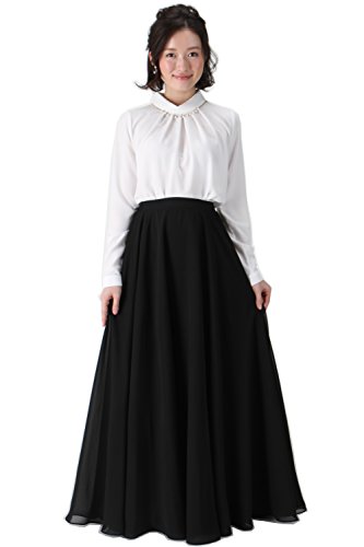 (ファインフェザーズ)FineFeathers 演奏会ロングスカート オーケストラ コーラス Aライン FS3151