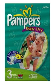 Pamper's Baby Dry Size 3