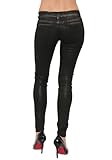 IMAGE OF J Brand Women's Low Rise Skinny Legging in Black Pearl Size 24
