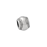 Baseball Charm in Sterling Silver for Reflections, Expression, Kera, Pandora and SilveRado Bracelets & Necklaces