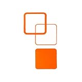 Plage® Orange '70s Squares From the Loft Touch Collection By Alfred Creation