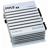 Product details for Pyle PLMRA120 2-Channel 240-Watts Waterproof Marine Amplifier