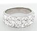 2.00 Carat Princess Diamond Eternity Ring in 18ct Solid White Gold