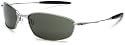 Oakley Whisker Silver/Dark Grey Sunglasses (05-716)
