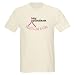 Grandmom Fights Like A Girl Breast cancer Light T-Shirt by CafePress