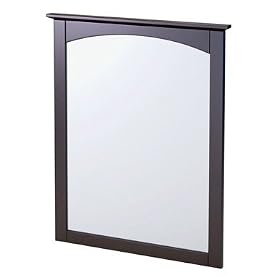 Foremost Groups, Inc. 25X32 Espresso Mirror Coem2431 Vanity Assembled Cabinets