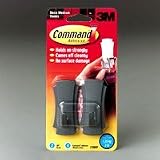 3M Command Decor Medium Hook, Gray