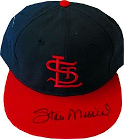 Stan Musial Autographed / Signed St. Louis Cardinals Hat (JSA)