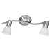 Eglo 88473A Dakar-1, Nickel/Alabaster, 2-Light Track Light Fixture