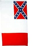 3x5 Third National Confederate Flag Confederacy Flags