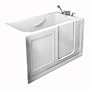 American Standard 3051.110.CRW 30-Inch by 51-Inch Walk-In Bath Whirlpool and Air Spa Systems, Right Side Drain, White