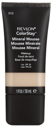 Revlon ColorStay Mineral Mousse Makeup, Fair 010 1 fl oz (30 ml)