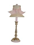 Pink Polka Dot Candlestick Lamp