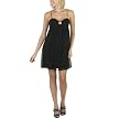 Juniors' Xhilaration&reg; Spaghetti Strap Babydoll Dress - Ebony