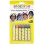 Body and Face Painting Crayons Snazaroo 6-Pack Crayon Colors