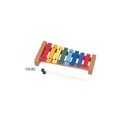 全音 卓状鉄琴 幼児教育用 CG-8C