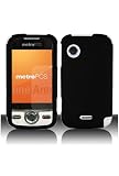 Black Rubberized Protector Case for Huawei M735