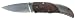 Sports : Max Fuchs Klappmesser,Chrom-Edelholzgr., Einhand, festst., L&auml;nge: 16 cm
