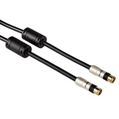 Hama SAT Anschlusskabel, F Stecker, 4-fach geschirmt, 100dB, 1,5